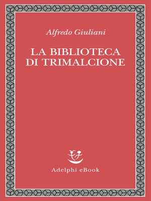 cover image of La biblioteca di Trimalcione